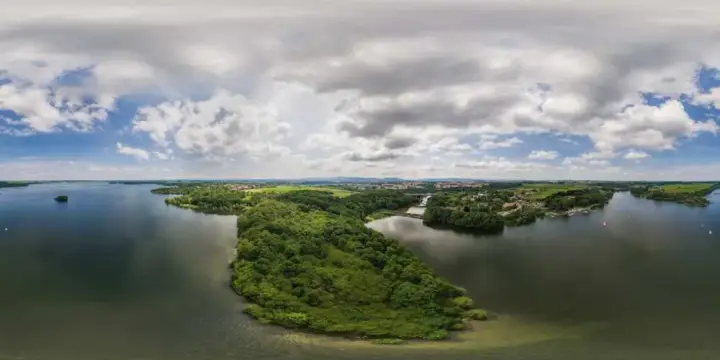 Virtueller Rundgang in der Nähe: Luftpanorama - Stausee Bautzen