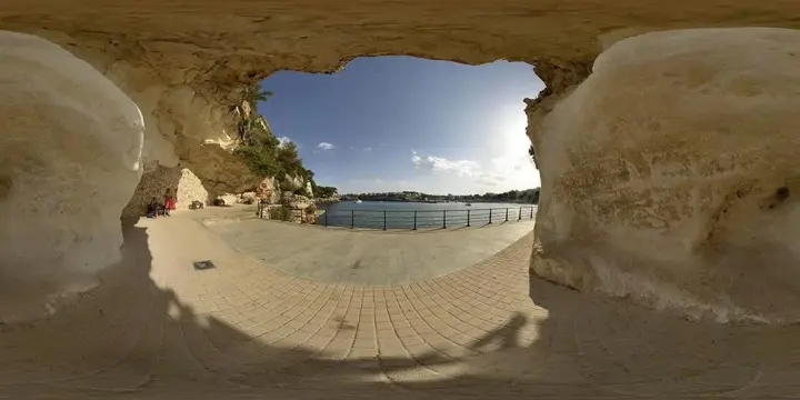360° Panorama: Portocristo - Beach in Mallorca