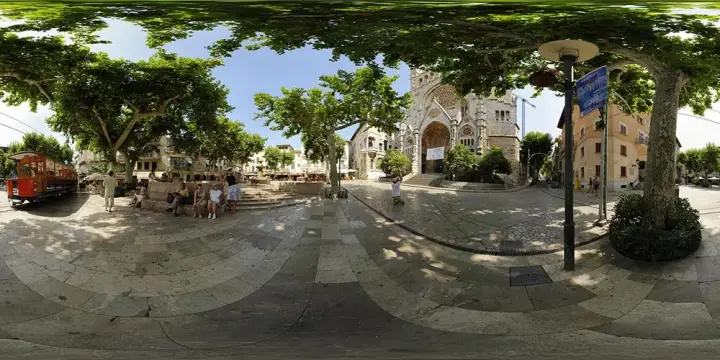 360° Panorama: Sóller in Mallorca