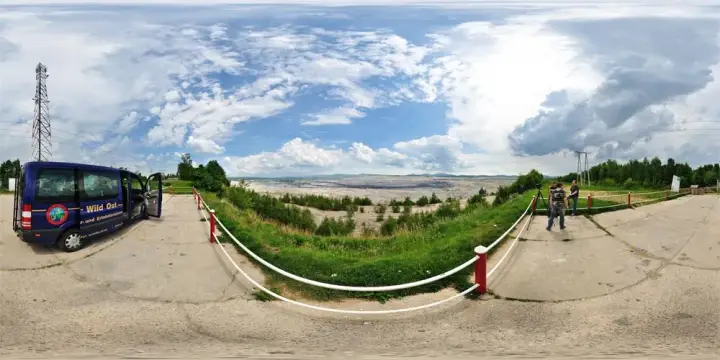 360° Panorama: Tagebau Turow in Polen