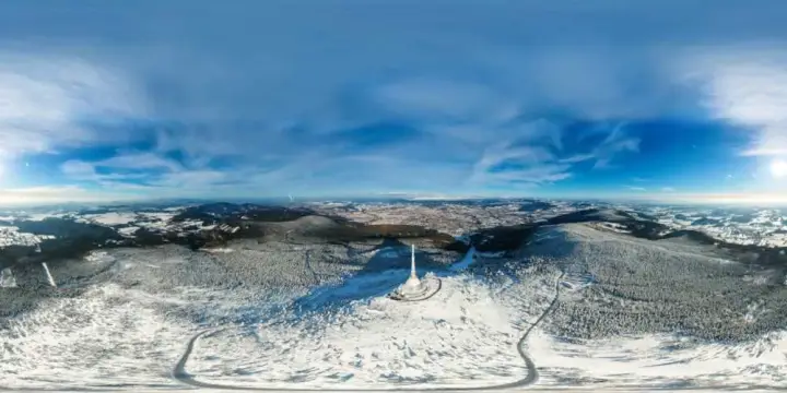 360° Panorama: Jeschken/ Jested 4 in Tschechien