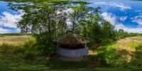 360° Panorama Vorschau: Aussichtsturm am Biberpfad bei Laußnitz in Sachsen