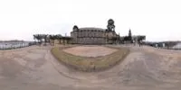 360° Panorama Vorschau: Brühlsche Terrasse in Winter 2005