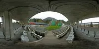 360° Panorama Vorschau: Erdinger-Arena Oberstdorf in Süddeutschland