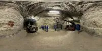 360° Panorama Vorschau: Beraubermaschine in Erlebnisbergwerk Sondershausen