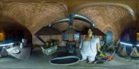 360° Panorama Vorschau: Fort Gerhard - Ausstellung Küche in Polen