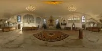360° Panorama Vorschau: Malschwitzer Kirche in Oberlausitzer Kirchen