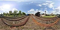 360° Panorama Vorschau: Drehschwenkscheibe in Maschinenhaustage 2010