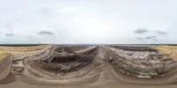 360° Panorama Vorschau: Abraumförderbrücke F60 Nr. 33 in Tagebau Nochten